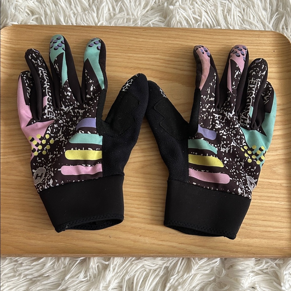 Colorful Patterned Men's Gloves
